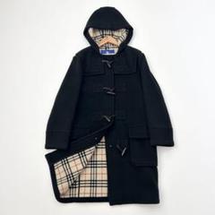 BURBERRY バーバリー ダッフルコート ブラック ノバチェック柄