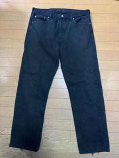 LEVI’S black denim 501 Made in USA 90s