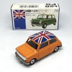 ミニカーショップ ケンボックス トミカ 青箱☆F8☆ミニクーパーSマークIII(青/白ライン/ゼッケン32)※F8-2-83・名古屋丸栄デパート特注・若干塗装スレ有・現状渡しMinicar  shop KENBOX TOMICA