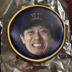 阪神タイガース　坂本誠志郎　シークレット顔柄　ポシェット