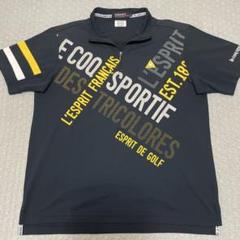 美品 le coq sportif golf ルコック 半袖ハーフジップシャツ