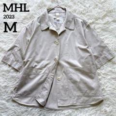 マーガレットハウエル シャツジャケット Mサイズ ベージュ 美品 春向け シャツ / II / BEIGE(ベージュ) ｜ マーガレット・ハウエル 公式