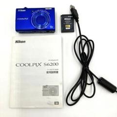元箱付き極美品】Nikon COOLPIX S6200 オーシャンブルー