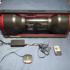 ポータブルプレーヤー Pioneer PORTABLEMUSICSYSTEM STZ-D10Z-R Pioneer STZ-D10Z-R Steez Portable Music System Speaker Bass