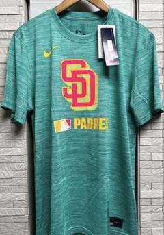 サンディエゴ・パドレス シティコネクト Tシャツ サイズL MLB正規品 サンディエゴパドレス シティコネクトTシャツ 選手着用品 サイズ