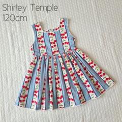 【お値下げ中】  Shirly Temple シャーリーテンプル　ワンピース Shirley Temple シャーリーテンプル 120 ピンクドット柄セーラー