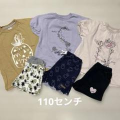 女の子　110センチ　まとめ売り　Tシャツ　短パン