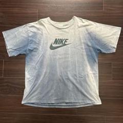 90s 00s NIKE ロゴドン 鬼フェード Tシャツ ボックス Y2K