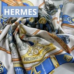 HERMES エルメス シルクスカーフ 馬 デザイン✨