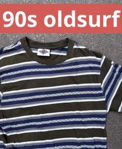 USA製 90s old surf BEAR マルチボーダー　Lサイズ