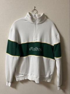 Malbon ハーフジップセーター M
