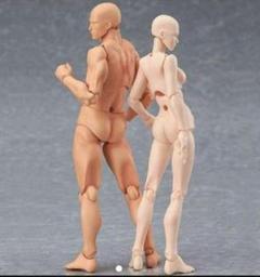 新品デッサンドール2体 デッサン人形
