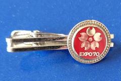 太陽の塔　EXPO 70 カフスボタンとネクタイピンのセット 大阪万博 太陽の塔 カフスボタン ネクタイピン シルバー