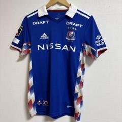 【中古】横浜F・マリノス 2018アウェイユニフォーム 19 仲川輝人 サイズL 横浜F•マリノス 仲川輝人 ユニフォーム