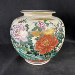 九谷焼 花瓶 壺 花器 花入 陶泉 梅柄 中古｜Yahoo!フリマ（旧