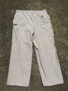 90s 80s Carhartt カーハート ペインターパンツ 鬼フェード 古着