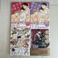 BL漫画 4冊 セット オオカミパパに溺愛されています 愛を与えりるか獣達