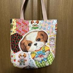 ハンドメイド　コヤンイサムチョン　保冷・保温マチ付きトートバッグ ハンドメイド コヤンイサムチョン 保冷・保温マチ付きトート