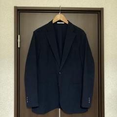 【最終価格】美品 マッキントッシュ【40R】シアサッカー　淡色ブルー系 BREASY JACKET】【Subalpino/スバルピーノ】シアサッカー