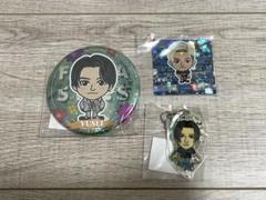 八木勇征 缶バッジ ステッカー ストラップクリーナー