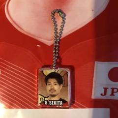 関田誠大選手 ネームプレートキーホルダー ジェイテクトSTINGS 関田誠大選手 キーホルダー ステッカー