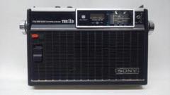 SONY ラジオ ICF-1100D 動作品 革ケース SONY ラジオ ICF-1100D 動作品 革ケース（動作品 】SONY 黒かっ
