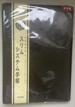 【本革製】レイメイDavinci システム手帳A5ブラックのサムネイル