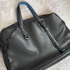 【LANVIN en Bleu】ビジネスバッグ ブラック　レザー