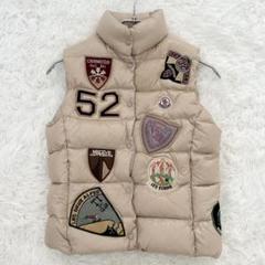 【希少】MONCLER モンクレール ダウンベスト チベットスペシャル　ワッペン モンクレール チベット ダウンベスト ワッペン - メルカリ