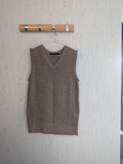 ☆ RALPH LAURE 絹 50 カシミヤ50 ノースリーブ ニット ベスト ☆ RALPH LAURE 絹 50 カシミヤ50 ノースリーブ ニット ベスト