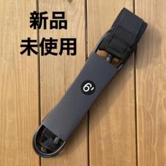新品　サーフィン　リーシュコード　ブラック　黒　ショートボード　ミッドレングス