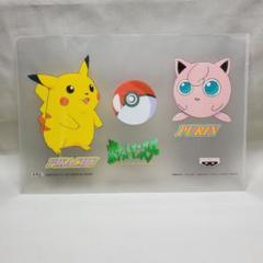 ☆希少☆バンプレスト ポケモン下敷き 5枚 クリアファイル1枚セット ポケットモンスター クリアファイル 1997年 バンプレスト 非売品