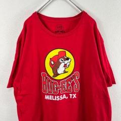 USA古着 Buc-ee's バッキーズ ガソリンスタンド Tシャツ 企業系