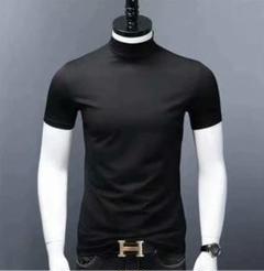 メンズ Tシャツ ブラック キレイめ