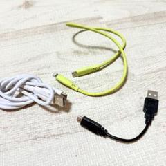 USB充電ケーブル 3本セット iPhone Cタイプ Android