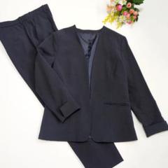 極美品⭐️ヒルトン パンツスーツ 13号 大きいサイズ スーパー110´S
