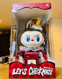 POPMART LET’S CHECKMATE ラブブ 新品 未開封 正規品 POP MART THE MONSTERS Let's Checkmate Plush Toy LABUBU KING