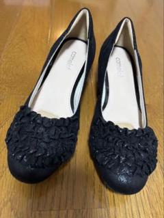 極美品】REGAL リーガル フラットシューズ ブラック 24㎝ - メルカリ