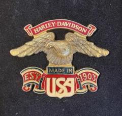 Harley Davidson 純正復刻版FL エンブレム　かおる 2025年最新】純正 ハーレー エンブレムの人気アイテム - メルカリ