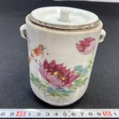 中国清時代　粉彩　花鳥図　蓋物　トヒサ　本さ5-0518☆ 中国清時代 粉彩 花鳥図 蓋物 トヒサ 本さ5-0518☆ - メルカリ