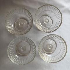 透明 氷ガラス 4個のサムネイル