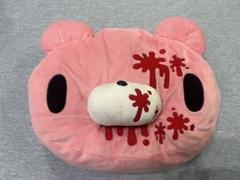 汎用うさぎ　グルーミー　ティッシュケース　レア　ピンク 汎用うさぎ ぬいぐるみ ティッシュケース 顔型 - メルカリ
