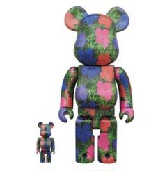 アンディウォーホール ベアブリック bearbrick 400% 100%