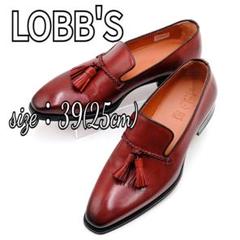 【美品】 LOBB'S ロブス タッセルローファー 25cm バーガンディ