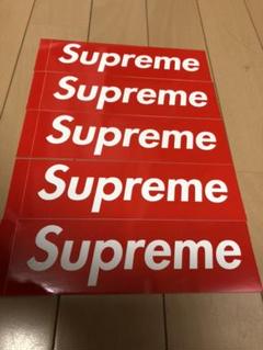 Supreme ステッカー シュプリーム