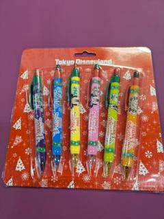 ディズニーランド2005年　クリスマスファンタジー　ボールペンセット☆未使用品☆