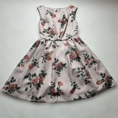 美品 レストローズ ワンピース 花柄 上品 フレア