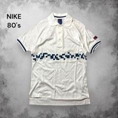 80s 日本製 NIKE テニス ポロシャツ ジョンマッケンロー ヴィンテージ 80s 日本製 NIKE テニス ポロシャツ ジョンマッケンロー