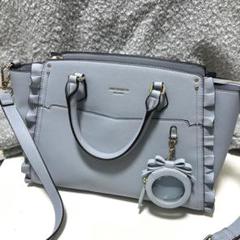 & chouette 《推し事バッグ》クリアポケット付きトートバッグ　缶バッジ