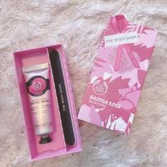 "THE BODY SHOP"ハンドクリーム&ネイルキット